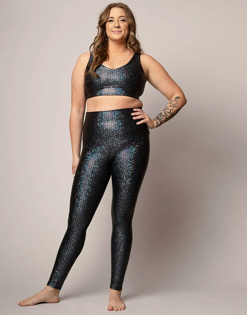 Midnight Mermaid Sneaker Legging