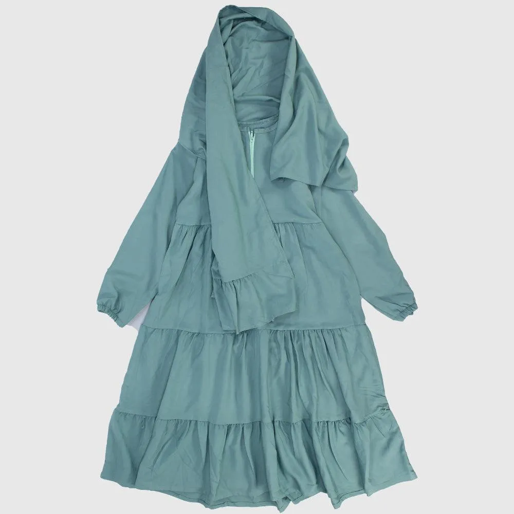 Mint Green Praying Gown Isdal