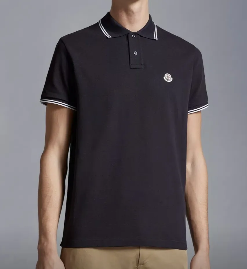 MONCLER  |Logo Patch Polo Shirt