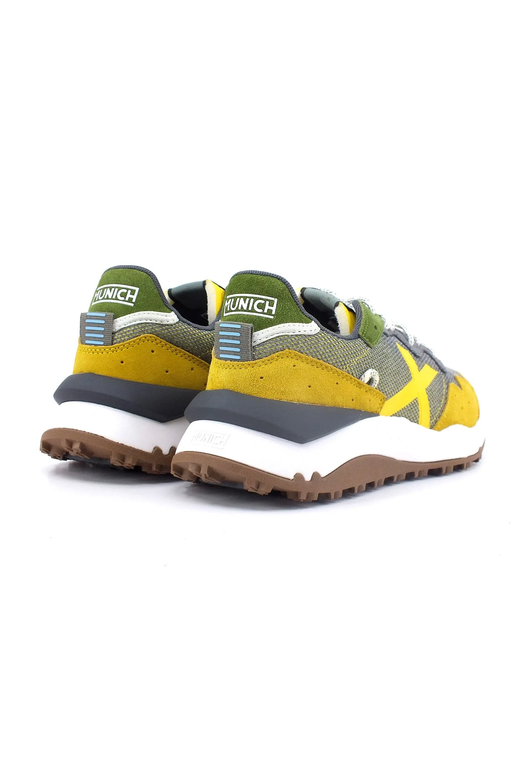 MUNICH Shibuya 09 Sneaker Uomo Senape Yellow Grey 9880009