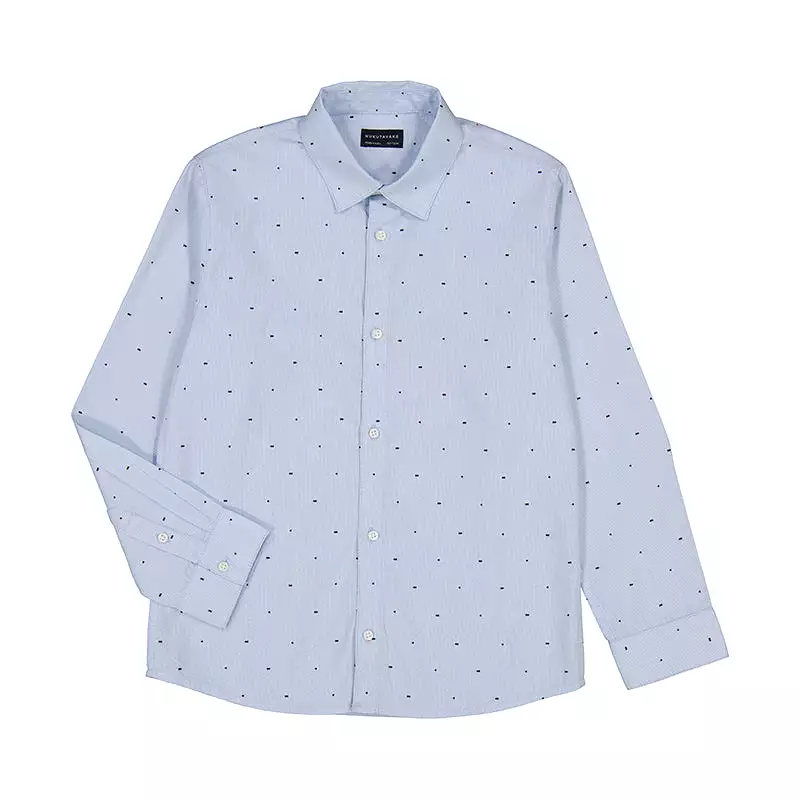 Nukutavake Blue Dress Shirt_7187-48