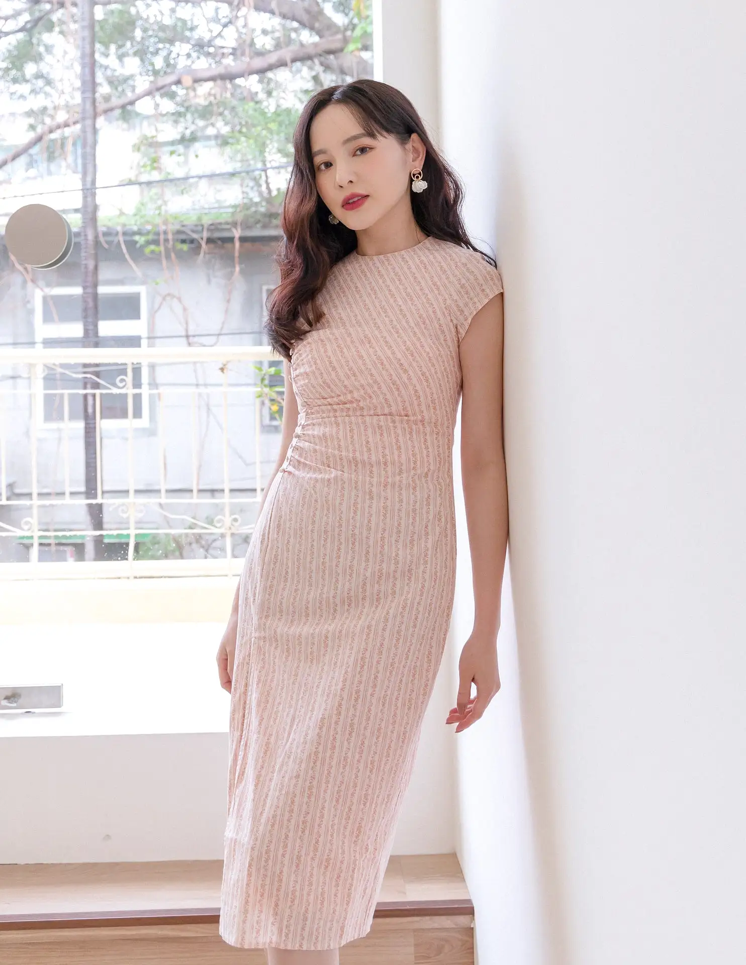 Odelia Dress in Pink