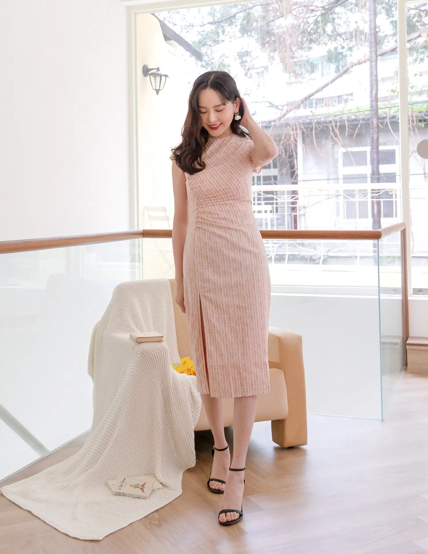 Odelia Dress in Pink