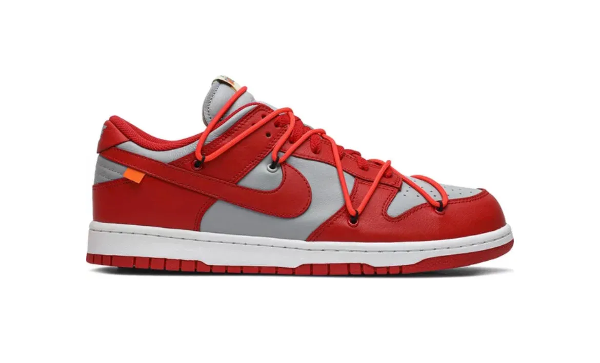 Off-White x Dunk Low 'University Red'