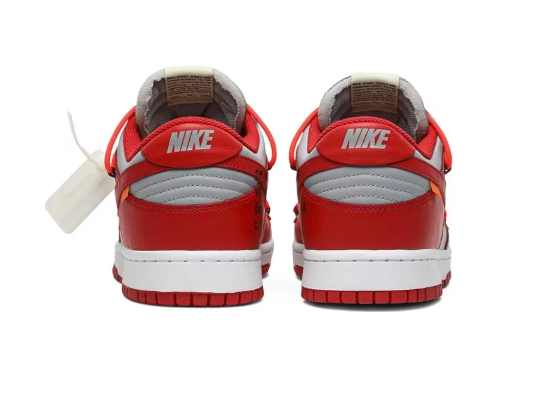 Off-White x Dunk Low 'University Red'