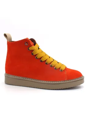 PAN CHIC Ankle Boot Sneaker Donna Orange Yellow P01W1400200005