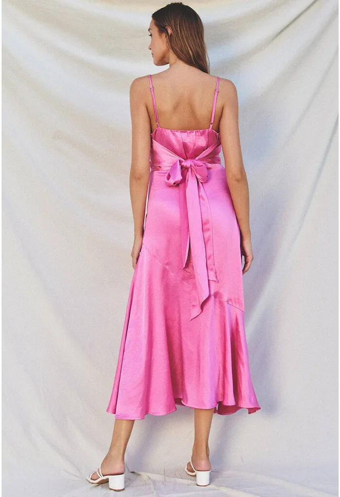 Penelope Dress-Barbie Pink