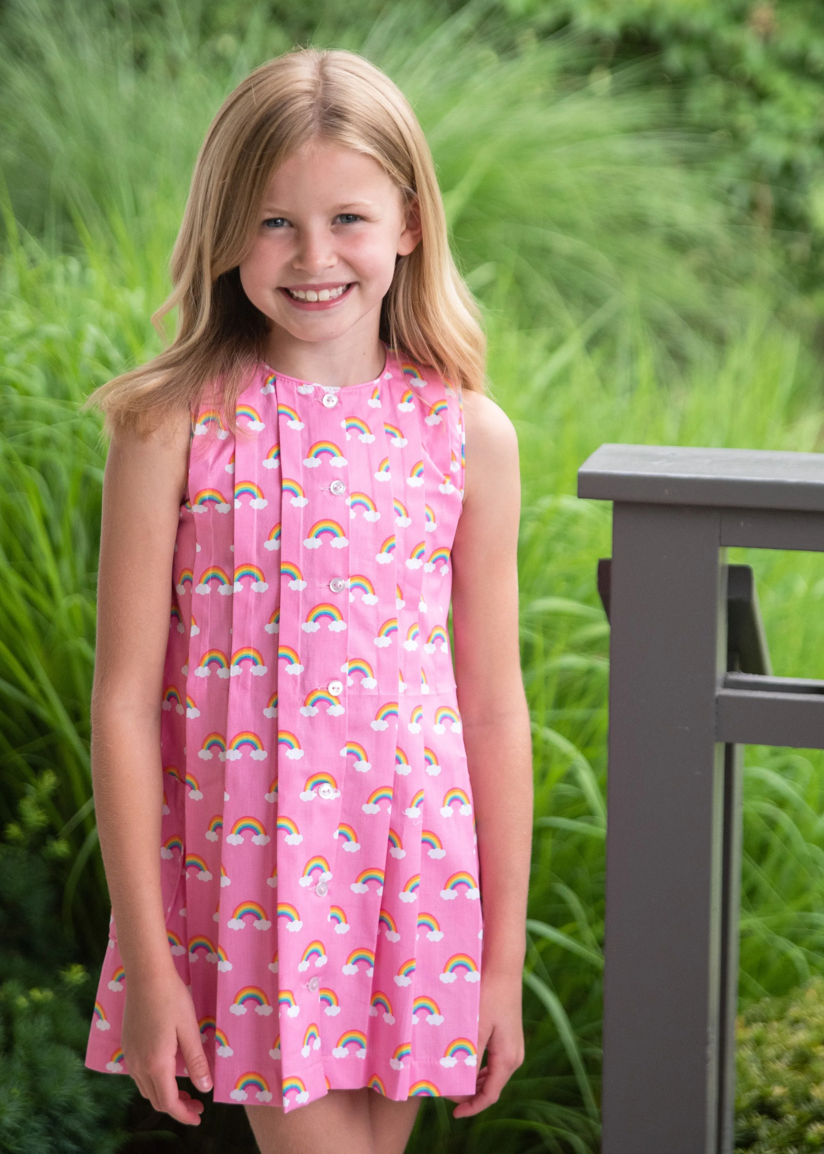 Pink Rainbow Reagan Dress