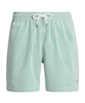 Polo Ralph Lauren - Short de bain vert Traveler classique