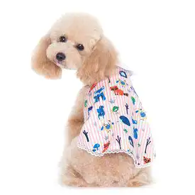 PuppyPAWer Animal Fun Dog Dress by Dogo - Pink