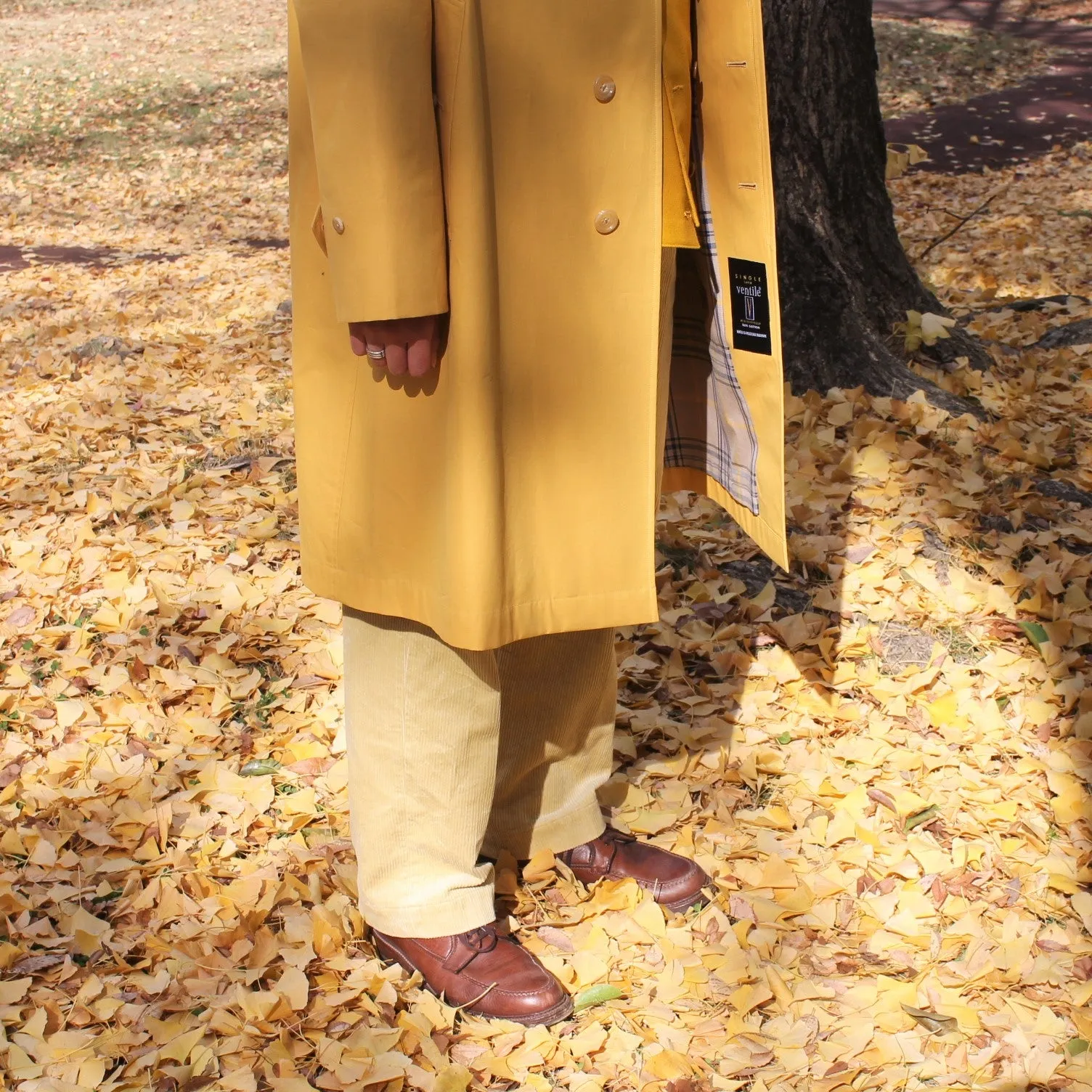 SINGLE RAGLAN COAT VENTILE