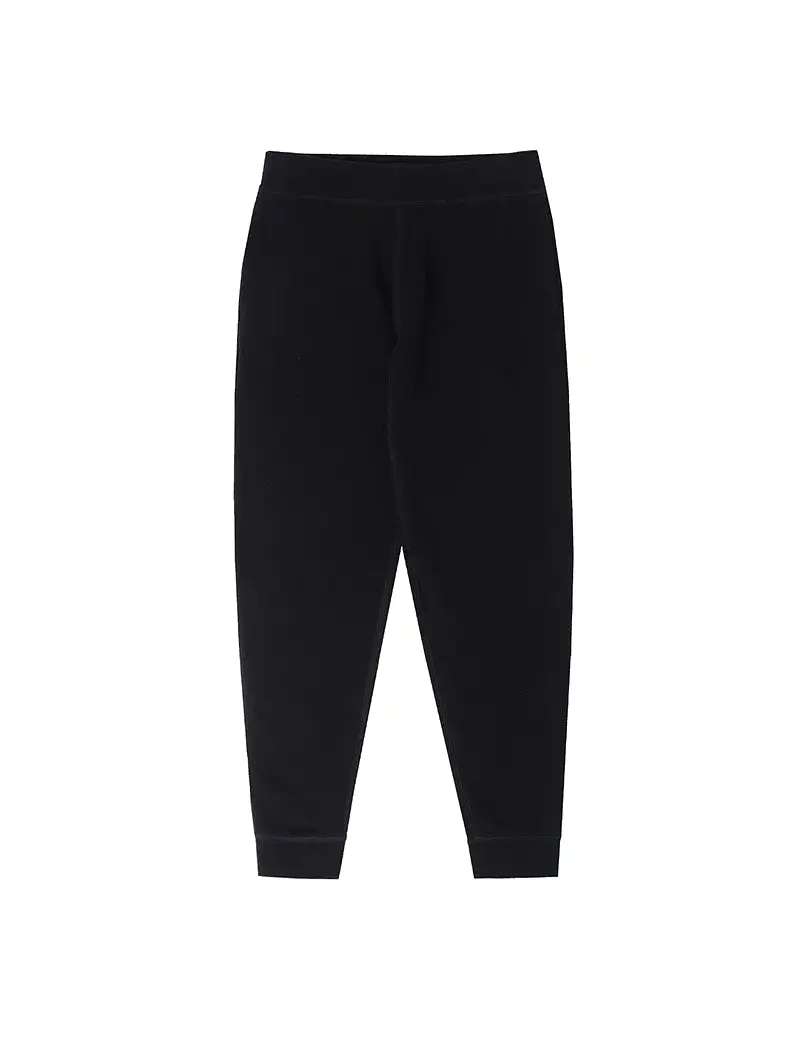 Sunspel Womens Relaxed Track Pants Black