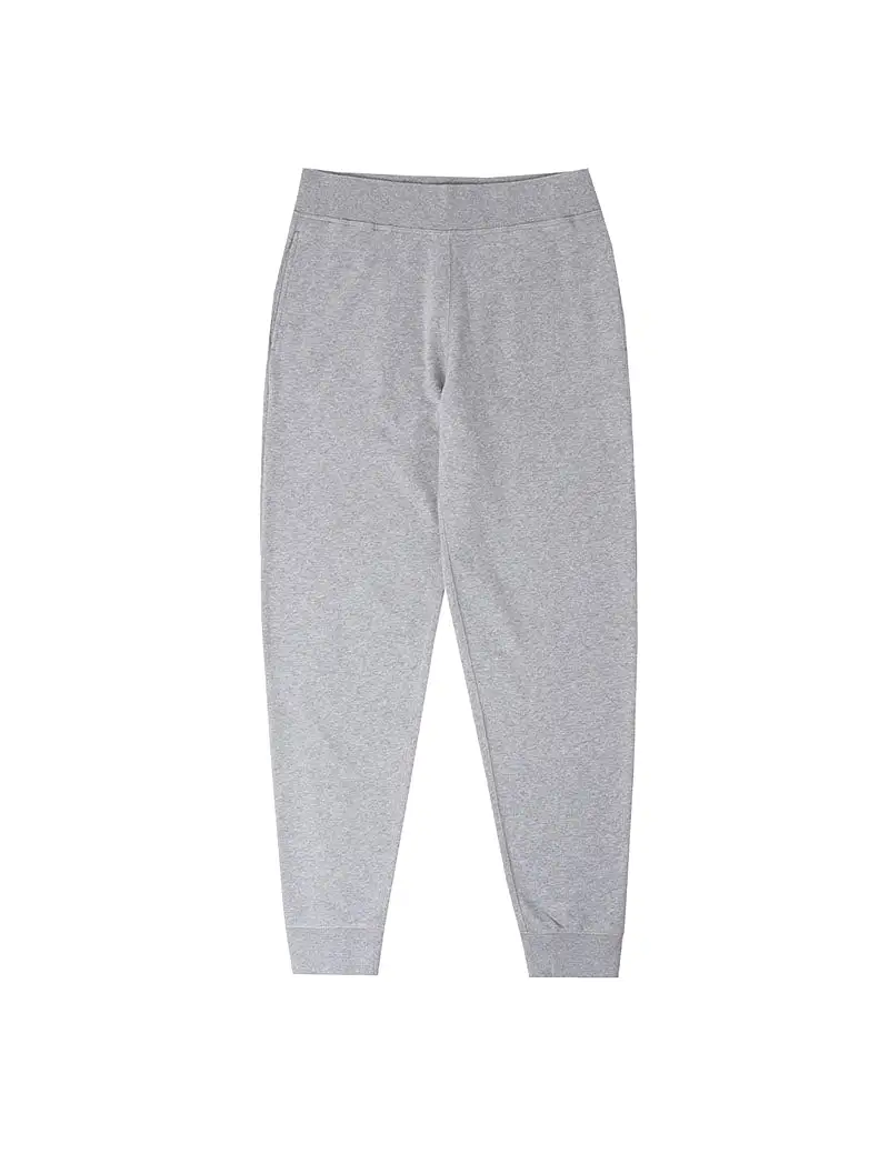 Sunspel Womens Relaxed Track Pants Grey Melange