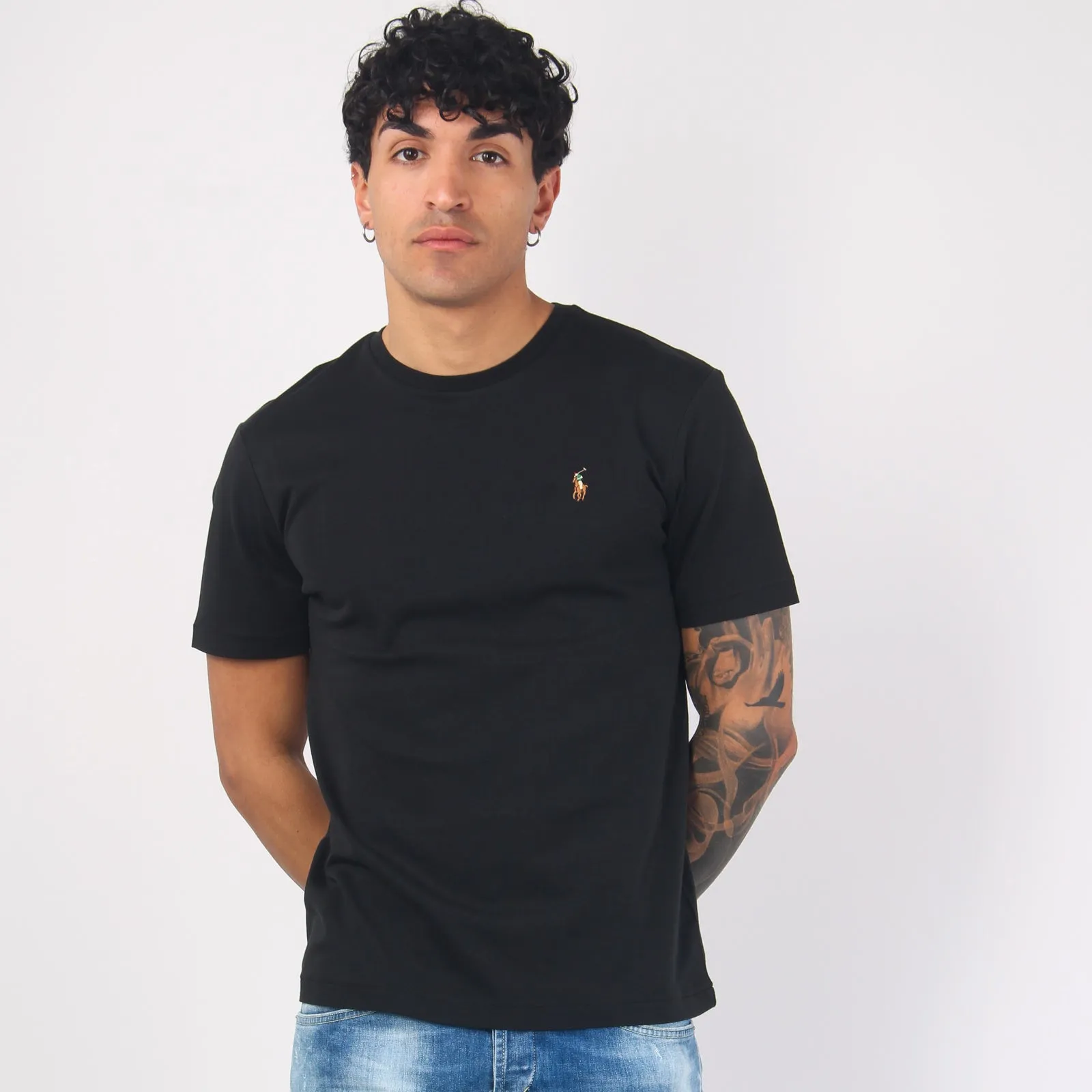 T-shirt Cotone Custom Black