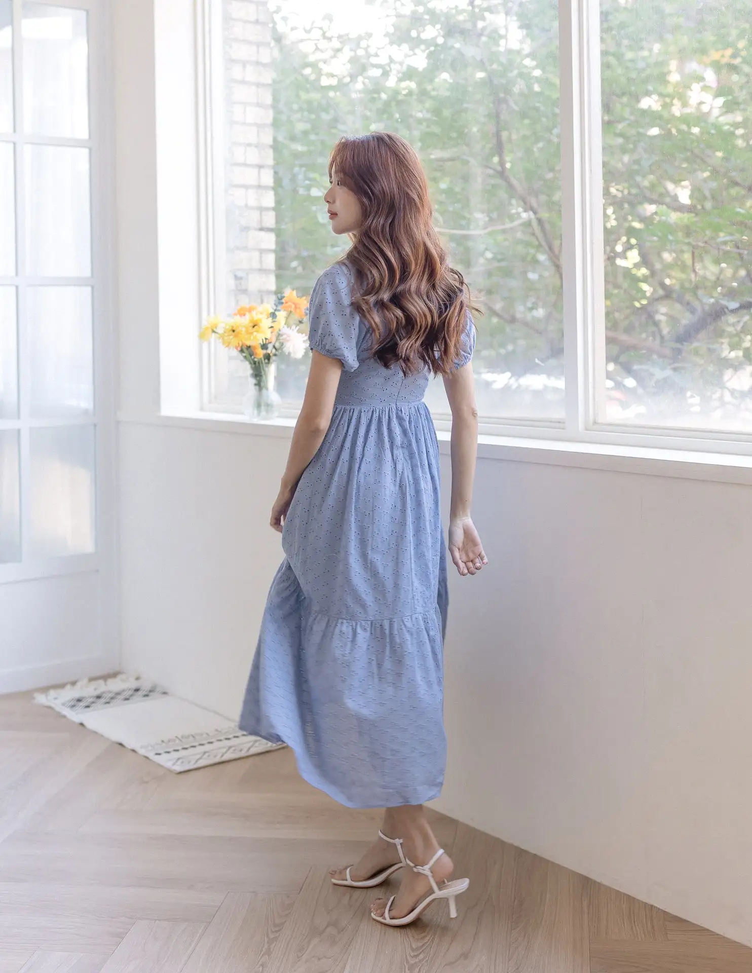 Tasmin Dress in Periwinkle