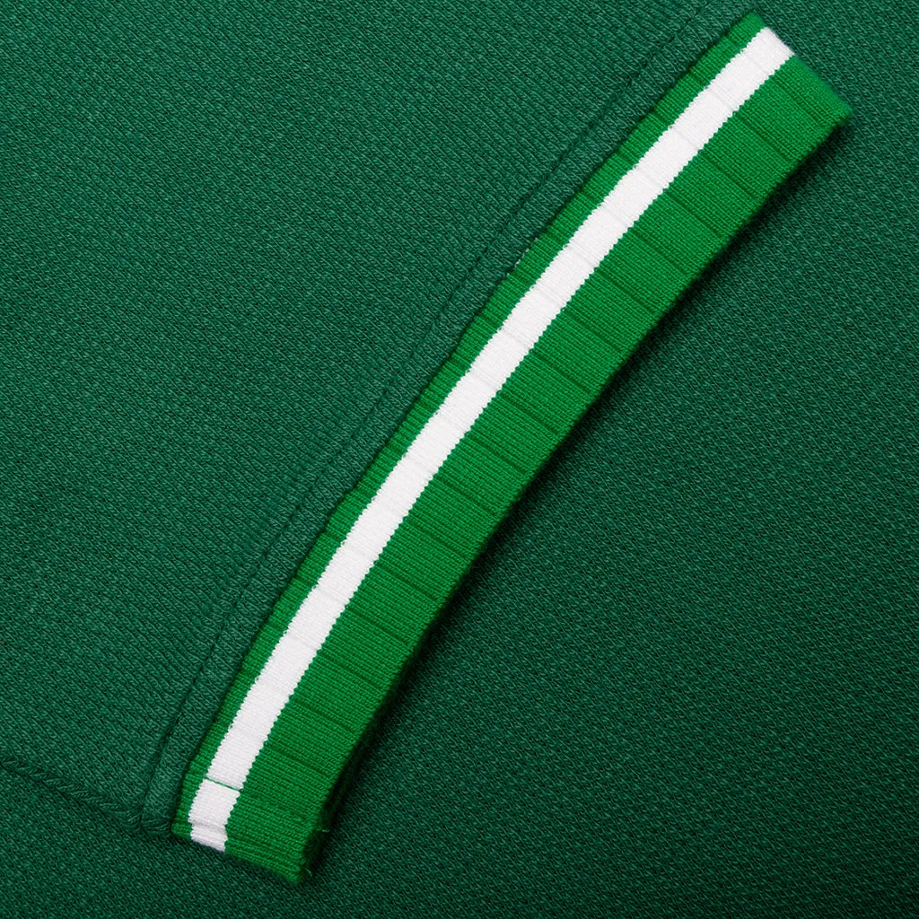 Textured Pique Polo - Evergreen