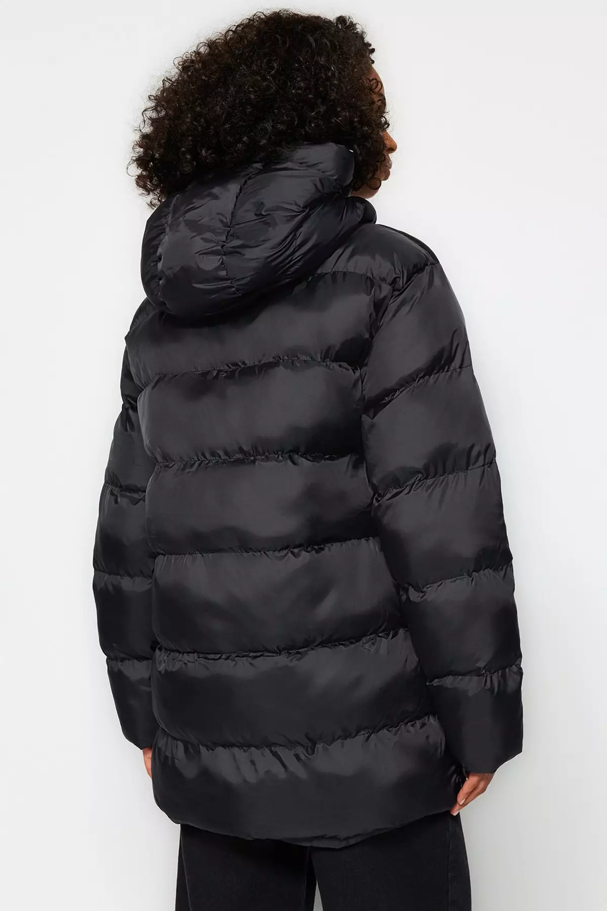 Trendyol Hooded Puffy Coat