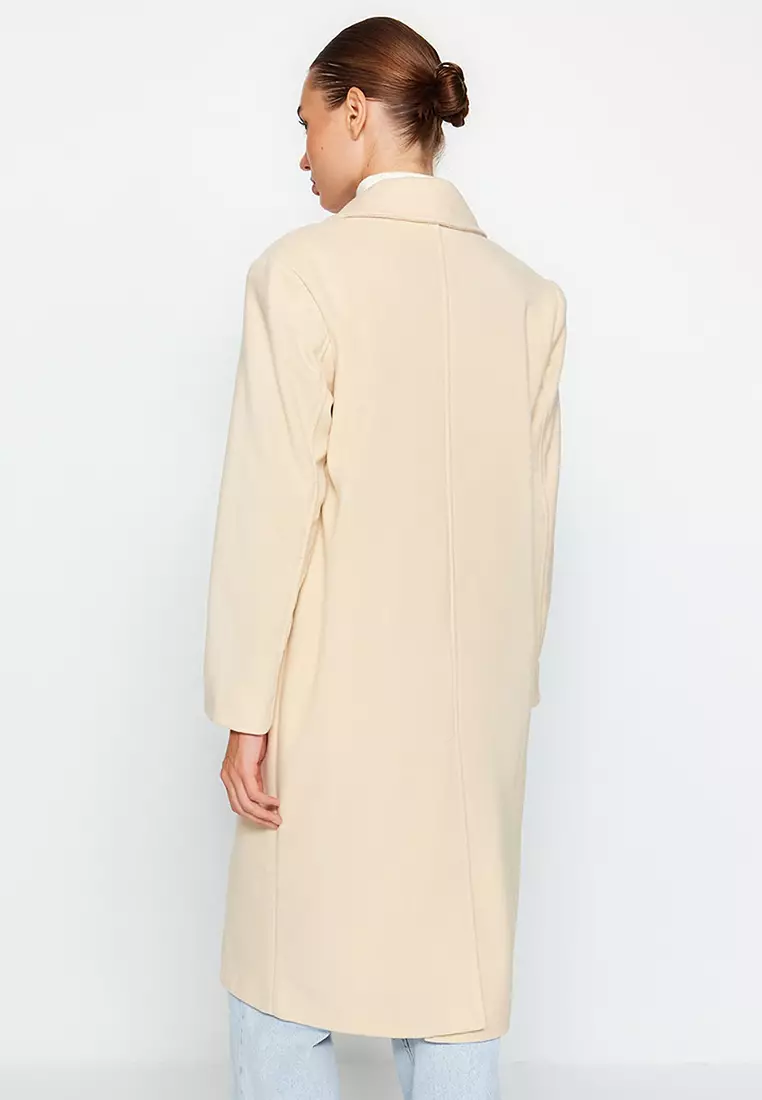 Trendyol Longline Buttoned Coat