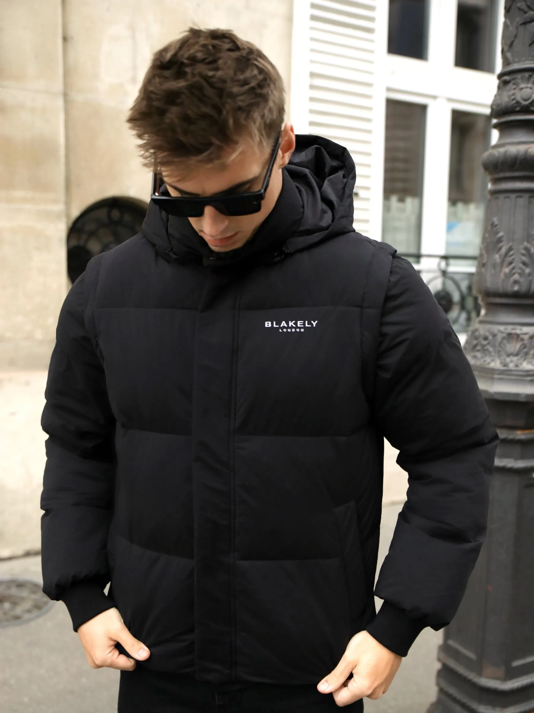 Ultimate Multiway Puffer Coat  - Black