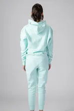 Unisex Cotton Hoodie - Mint