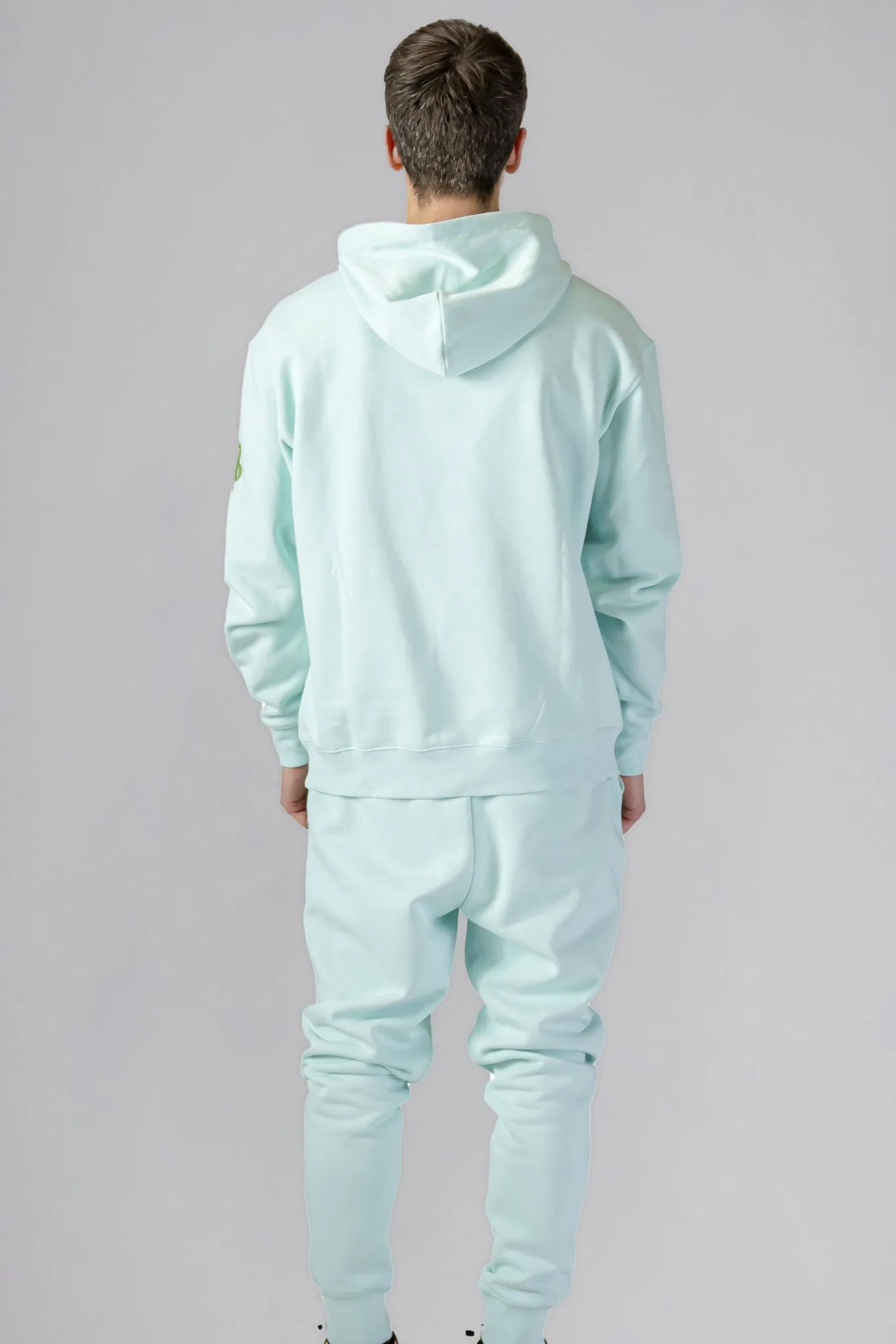 Unisex Cotton Hoodie - Mint