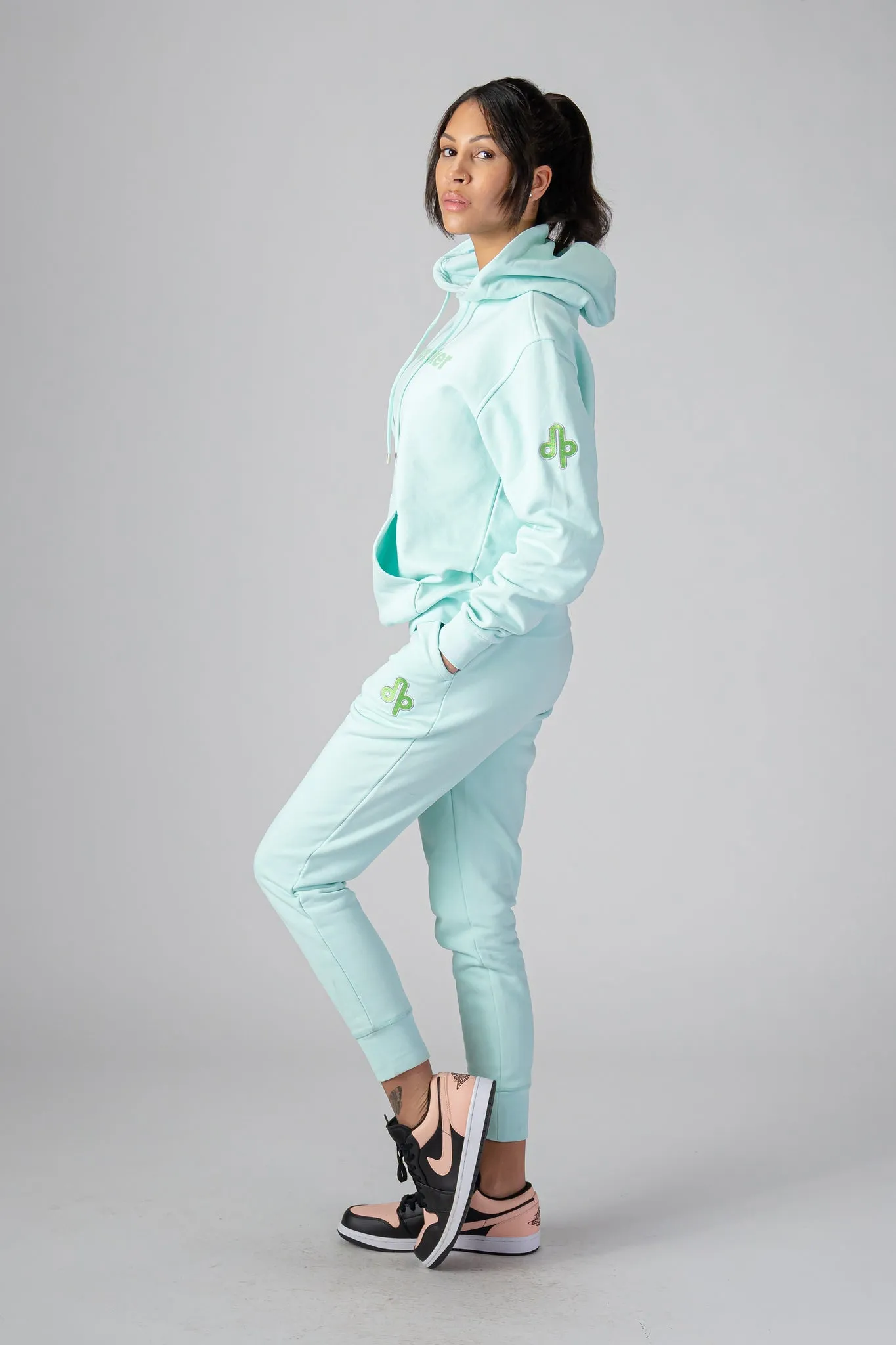 Unisex Cotton Hoodie - Mint