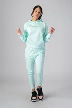 Unisex Cotton Hoodie - Mint