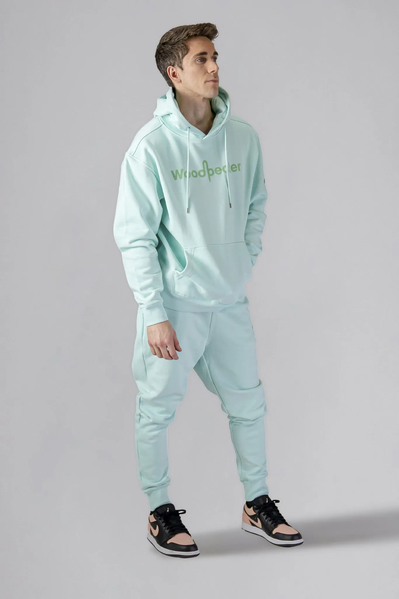 Unisex Cotton Hoodie - Mint