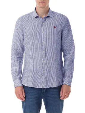 U.S. Polo Assn. Camicia Uomo 66179 53192 Blu