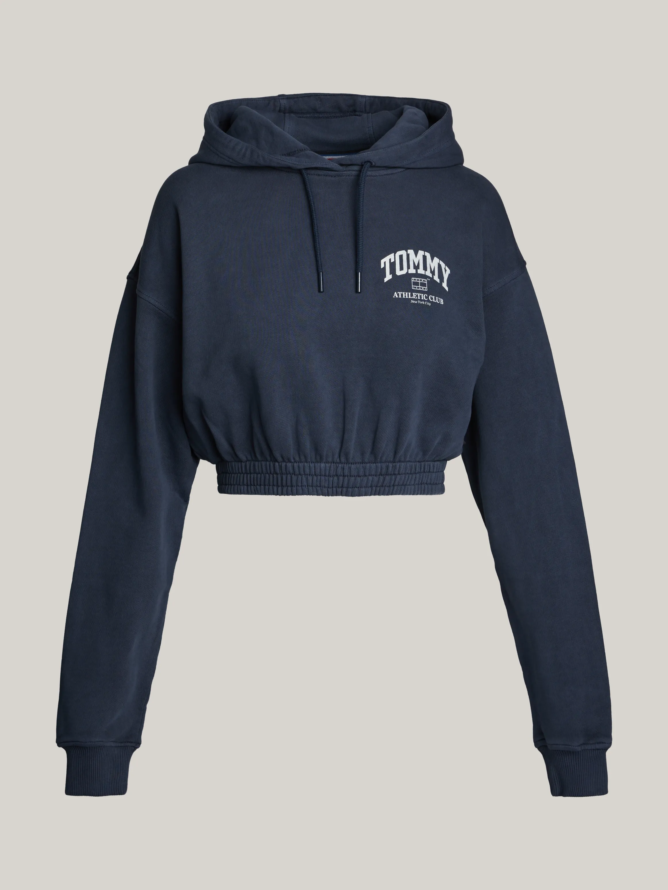 Varsity Logo Relaxed Cropped Fit Hoodie | Sweatshirts & Hoodies | Tommy Jeans