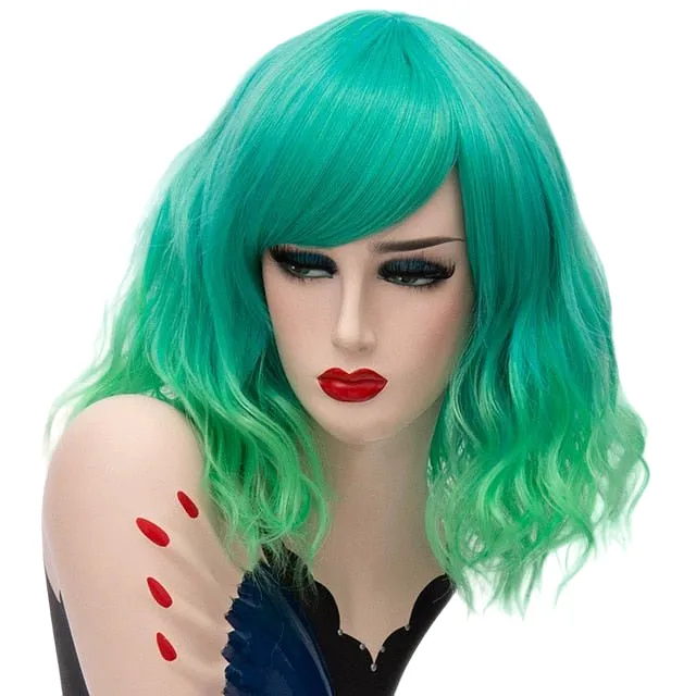 Wig Queen Mulan (Mint Green)