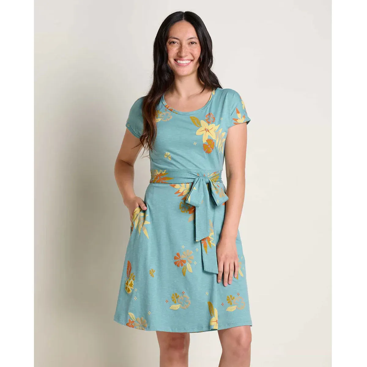 Women's Cue Wrap Short Sleeve Dress