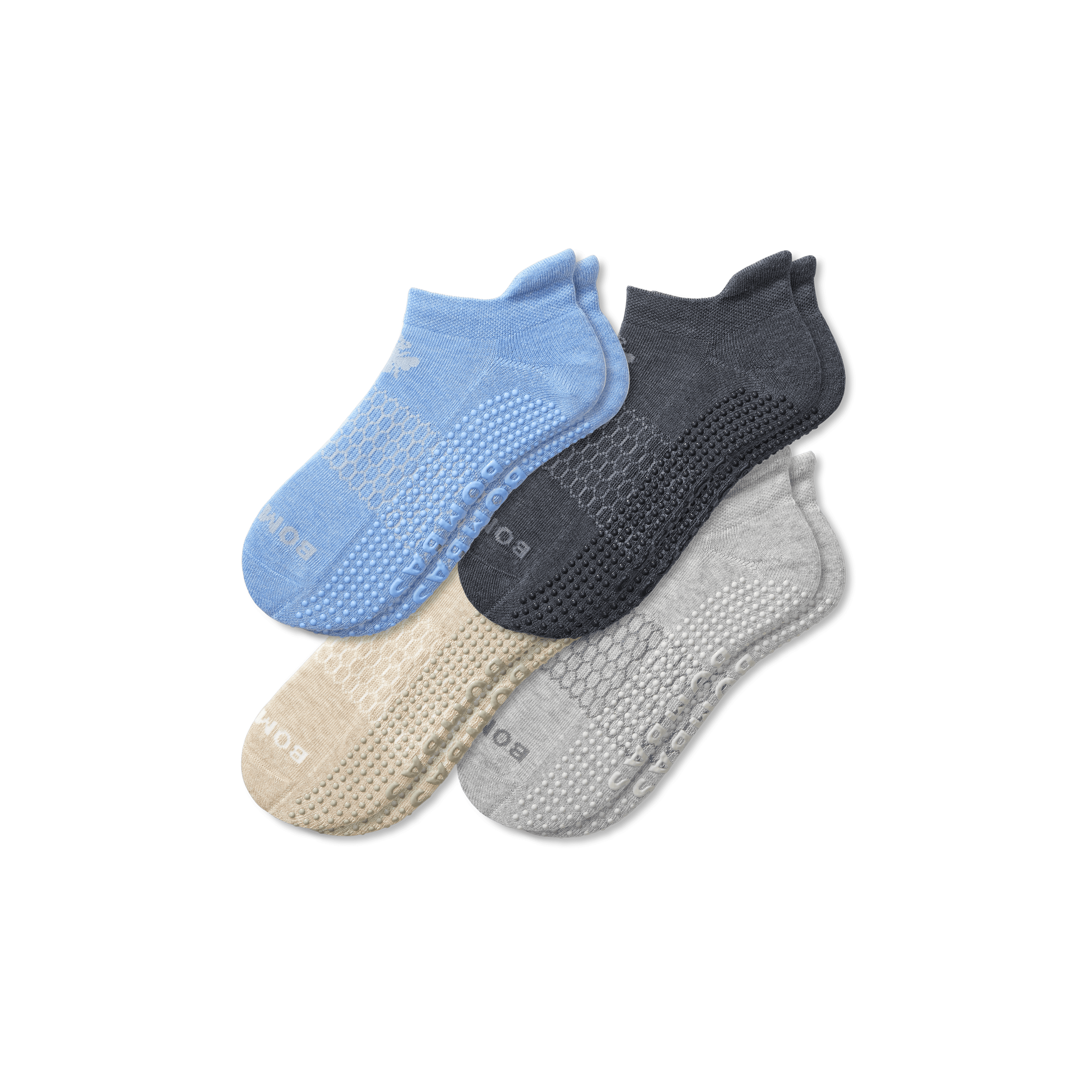 Women's Gripper Ankle Sock 4-Pack