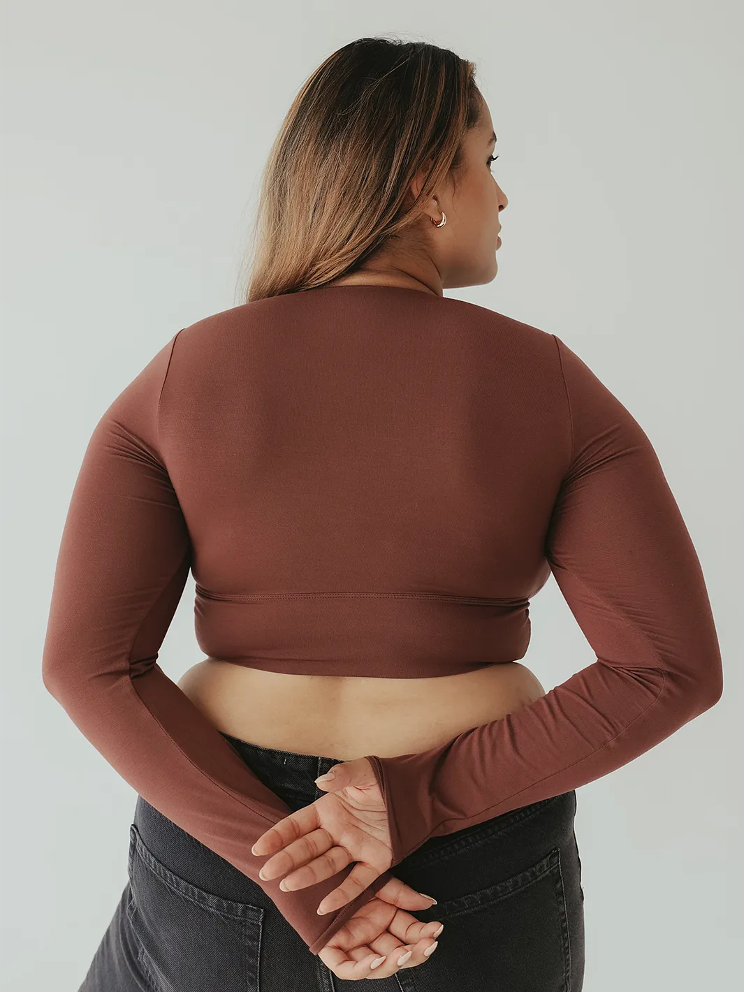 Wrap Long Sleeve Brami