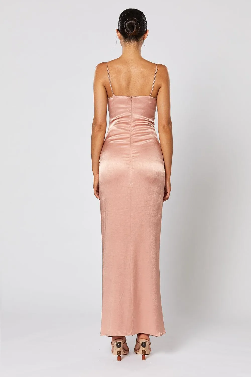 Zola Dress - Dusty Pink