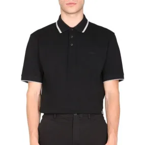 ZZegna Stretch Cotton Piquet Short-sleeve Polo