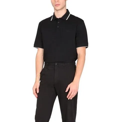 ZZegna Stretch Cotton Piquet Short-sleeve Polo